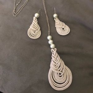 Boho Necklace/ Earring Set